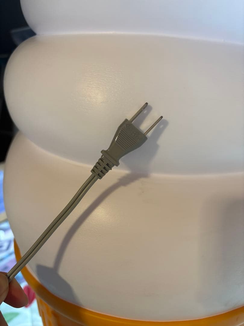 ソフトクリーム型ライト　 ニッセイ　日世 ランプ　 照明 看板