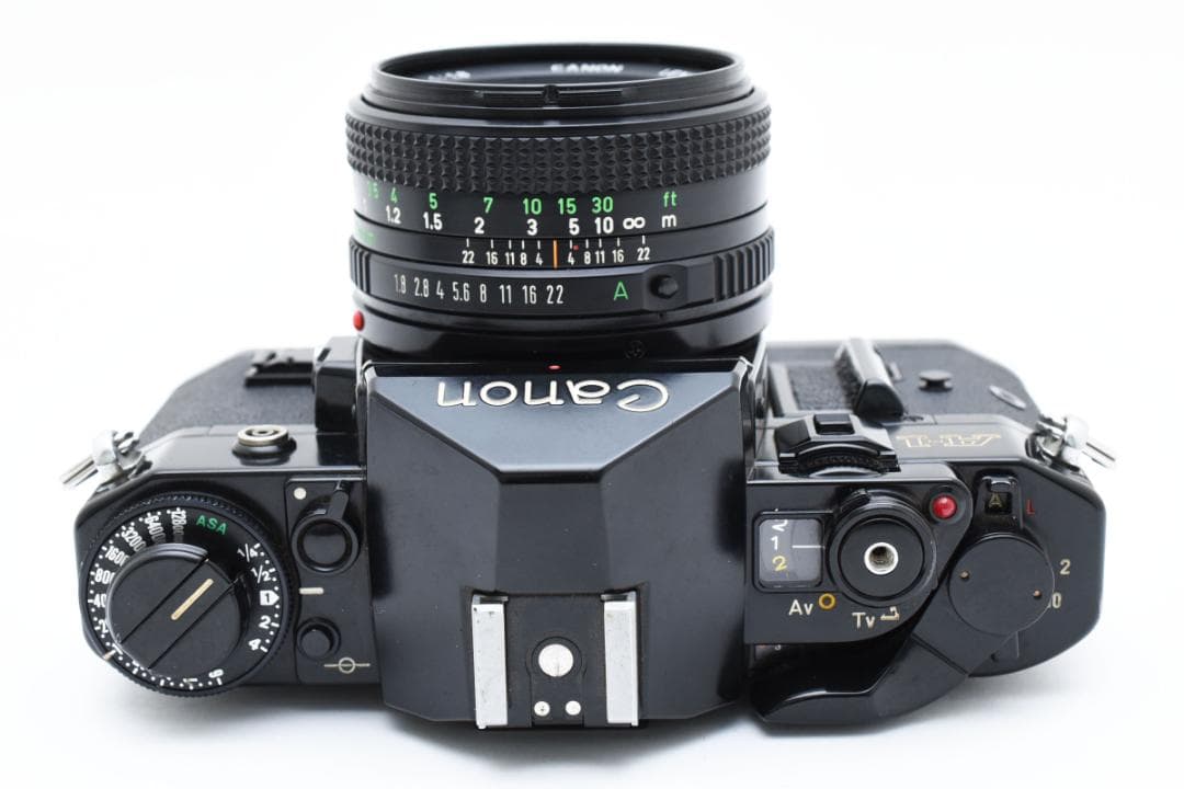 フィルムカメラ Canon A-1 Black + New FD 50mm f1.8