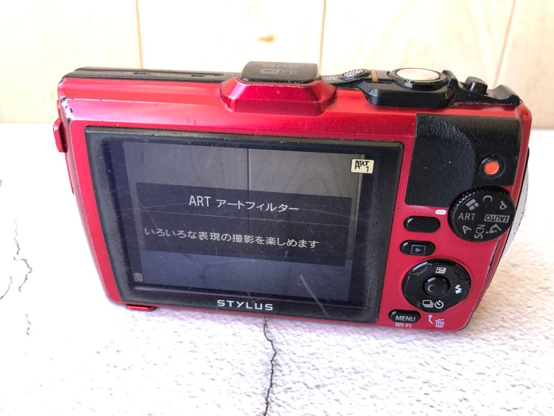 OLYMPUS Tough Stylus TG-3 赤　(D9)