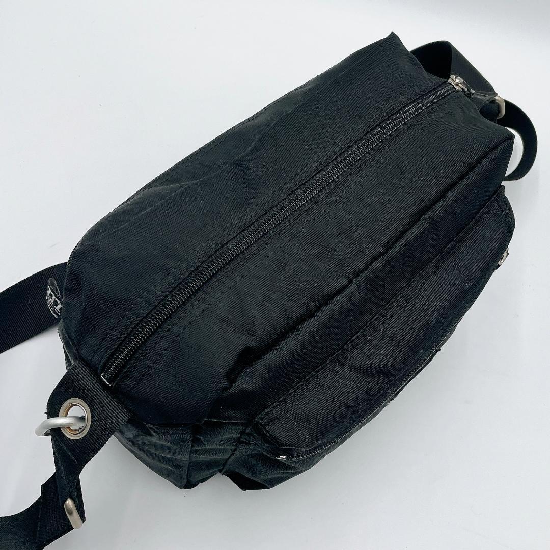 美品 マリメッコ MY THINGS ショルダーバッグ ブラック f456