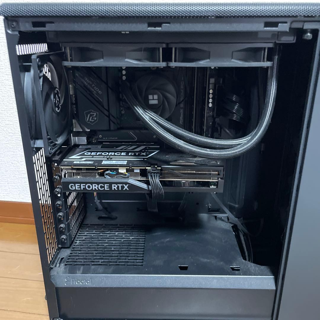自作PC ryzen7 5700X3D RTX4060ti