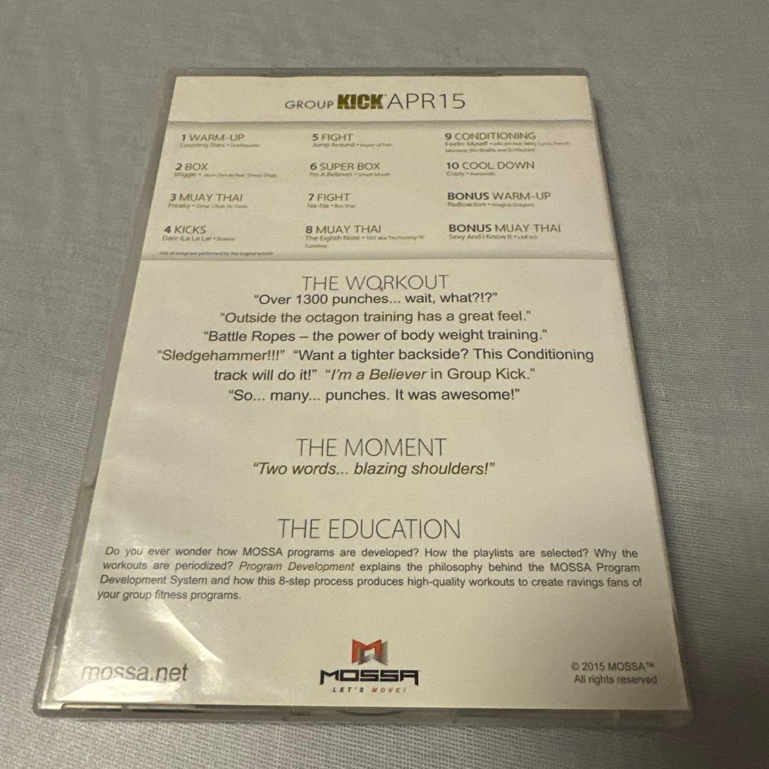 スポーツ・フィットネス BTS/BFS/Mossa Group Kick APR15