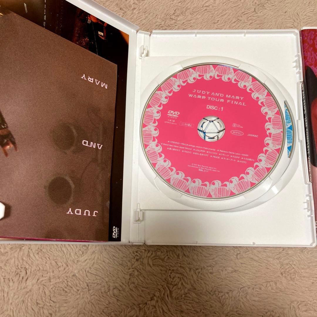 ミュージック JUDY AND MARY/WARP TOUR FINAL/ALL CLIPS