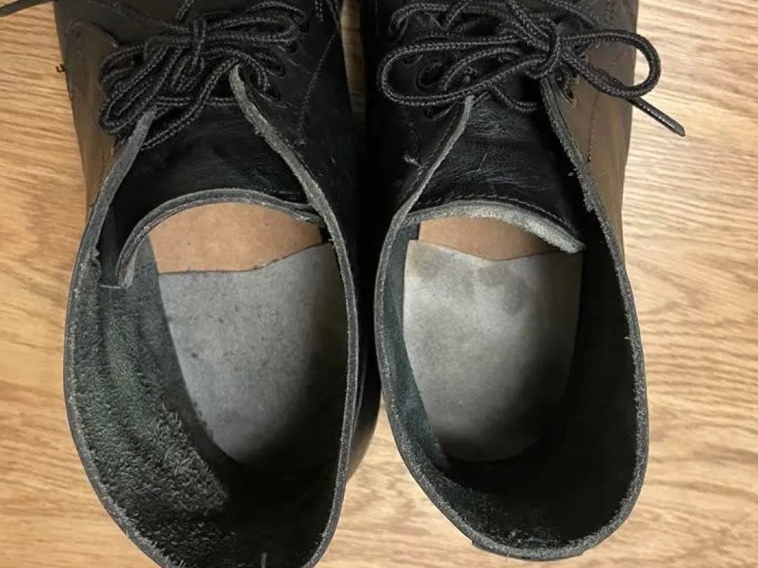 米軍　レザーチャッカブーツ　スチールトゥ　7W 1983/75 セーフティ80s