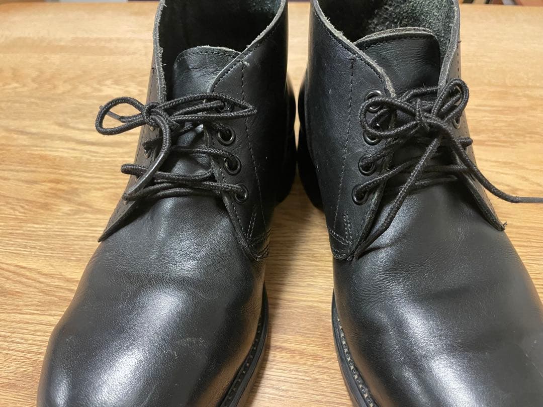 米軍　レザーチャッカブーツ　スチールトゥ　7W 1983/75 セーフティ80s