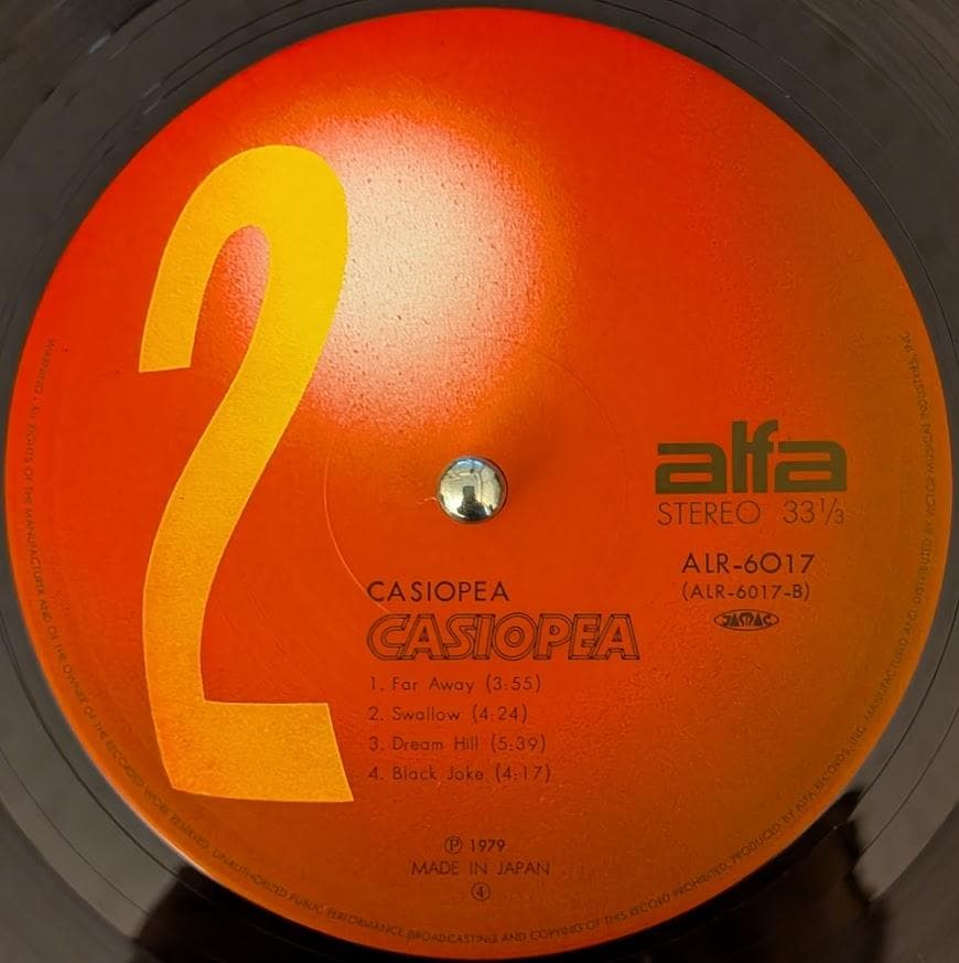 美品 帯付オリジナルLP カシオペア CASIOPEA 1STアルバム レコード
