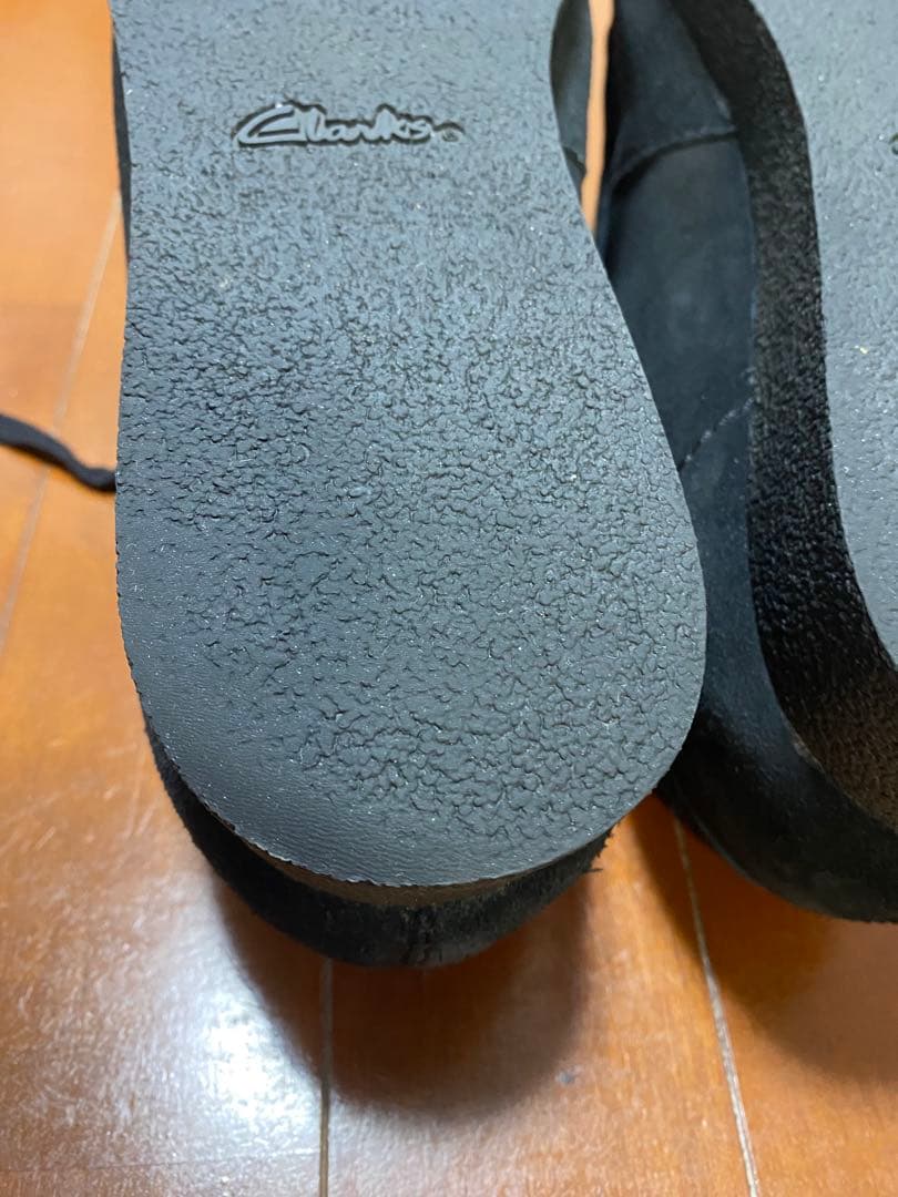 クラークスワラビーEVOウォータープルーフ ブラックUK7 1/2(25.5㎝)