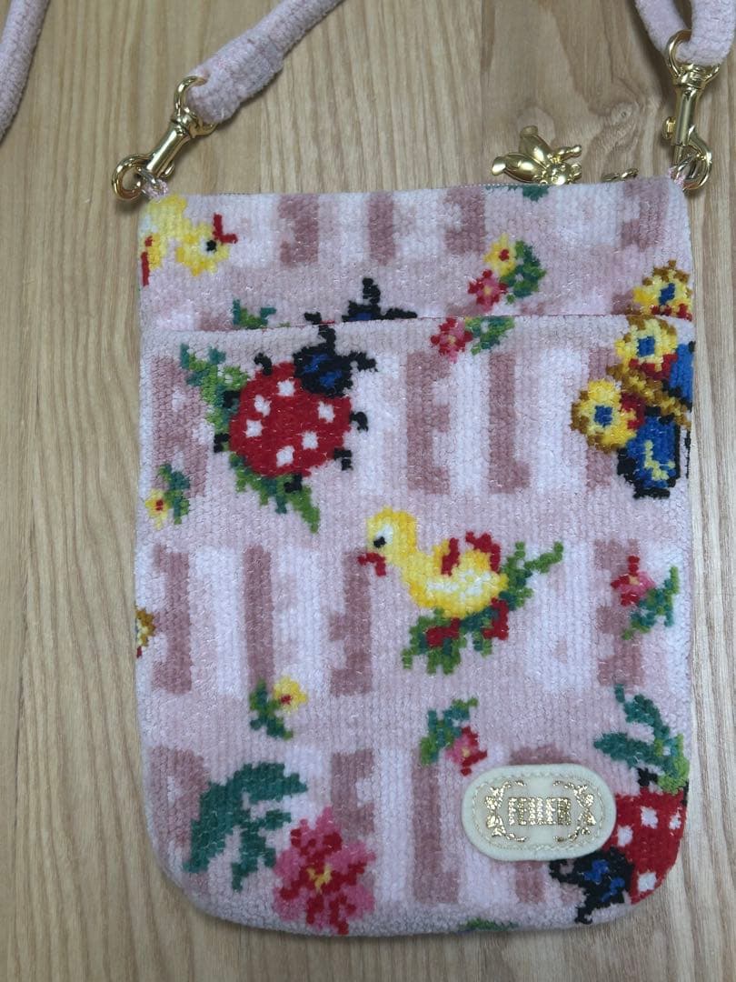 フェイラー　フェイラーアンドハイジ　スマホショルダー　web限定　ピンク