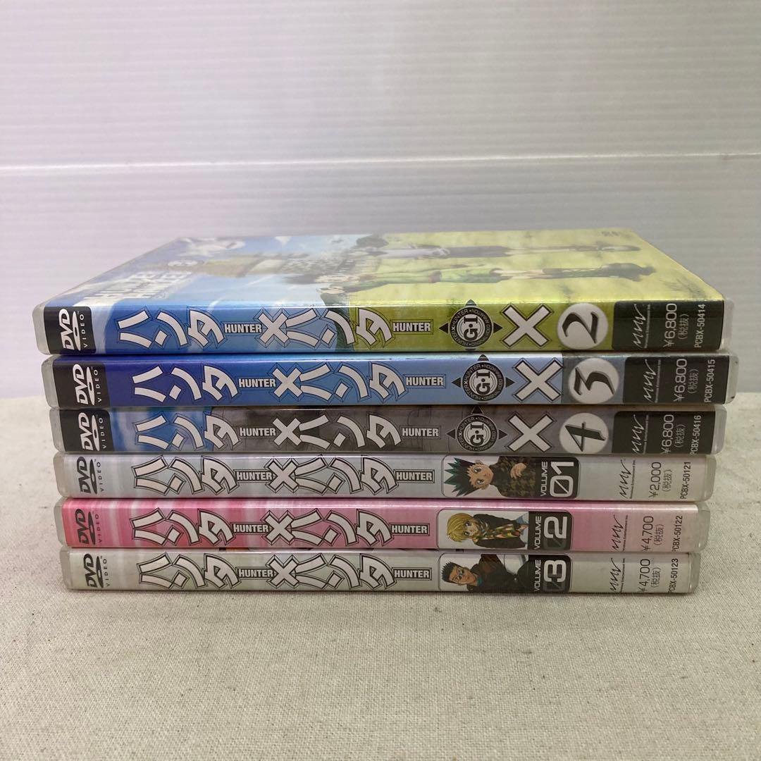 【6点セット】ハンター×ハンター　1～3　グリードアイランド　2～4　DVD