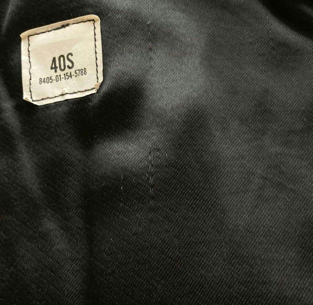 90s US NAVY ブラック ダブルブレスト 6ボタン ピーコート