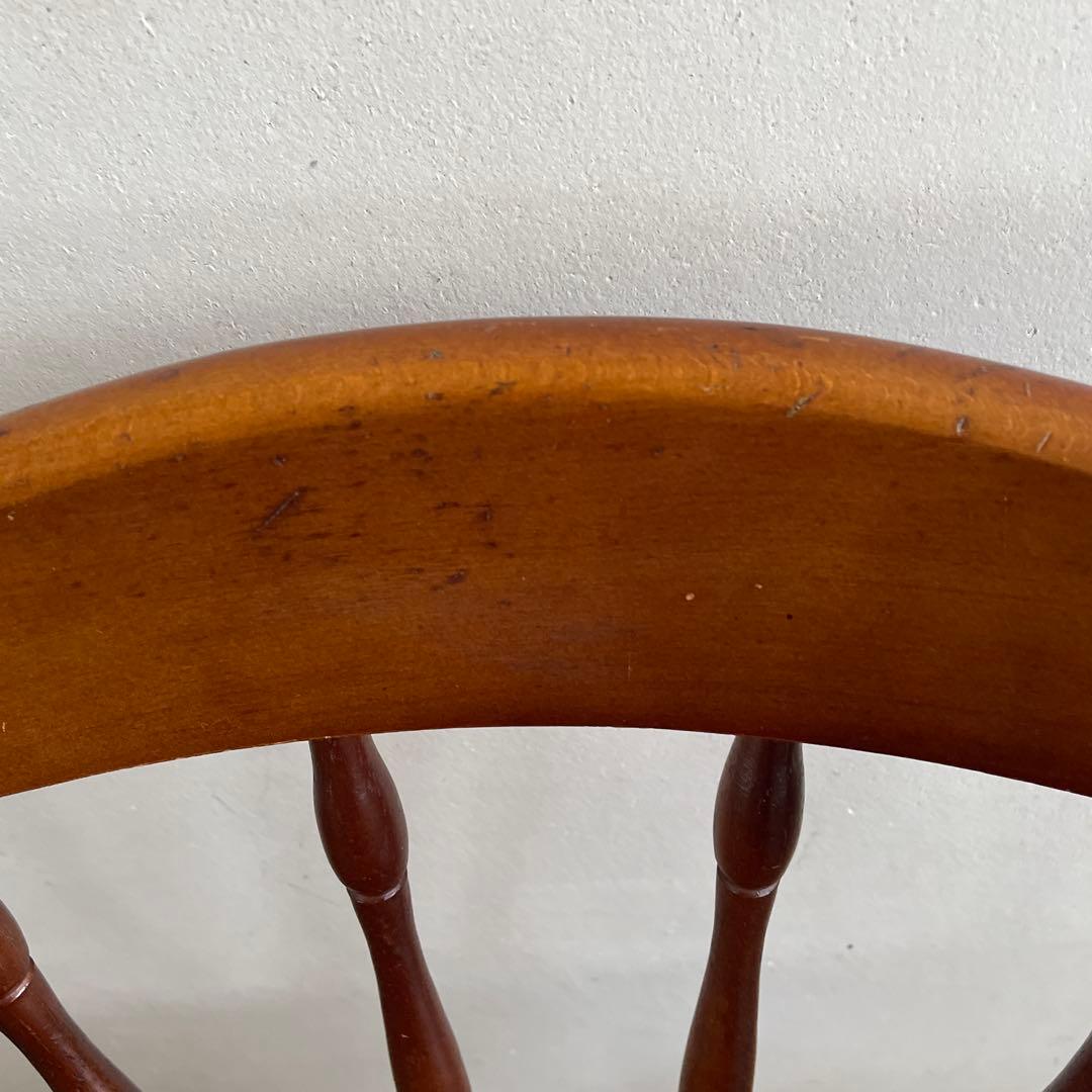 ③ミキモク　ウィンザーチェア　ダイニングチェア　レトロ　アンティーク