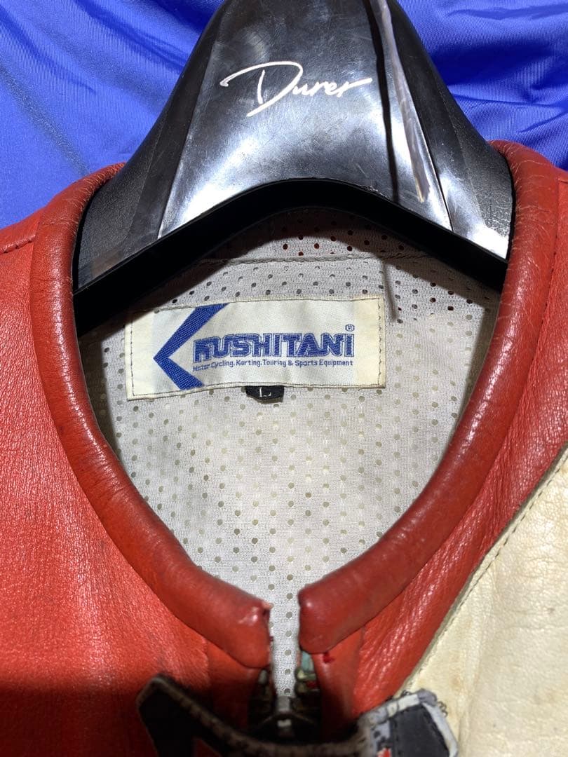 KUSHITANI K-Racing レザー バイクツナギ Lサイズ