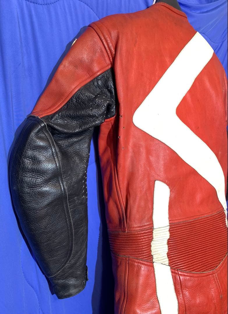 KUSHITANI K-Racing レザー バイクツナギ Lサイズ