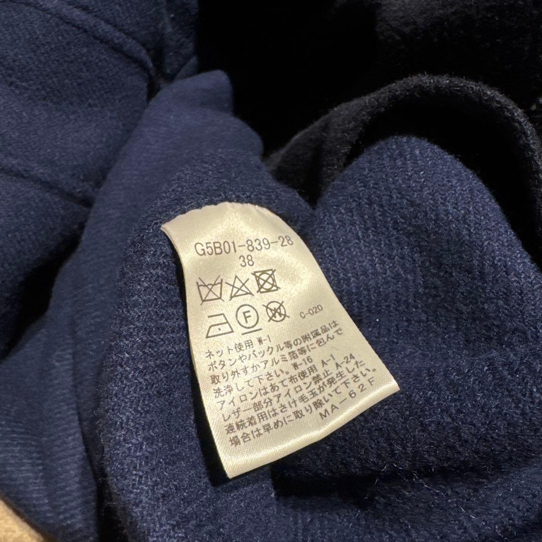 Mackintosh london ダッフルコート　紺　ネイビー　ウール　38