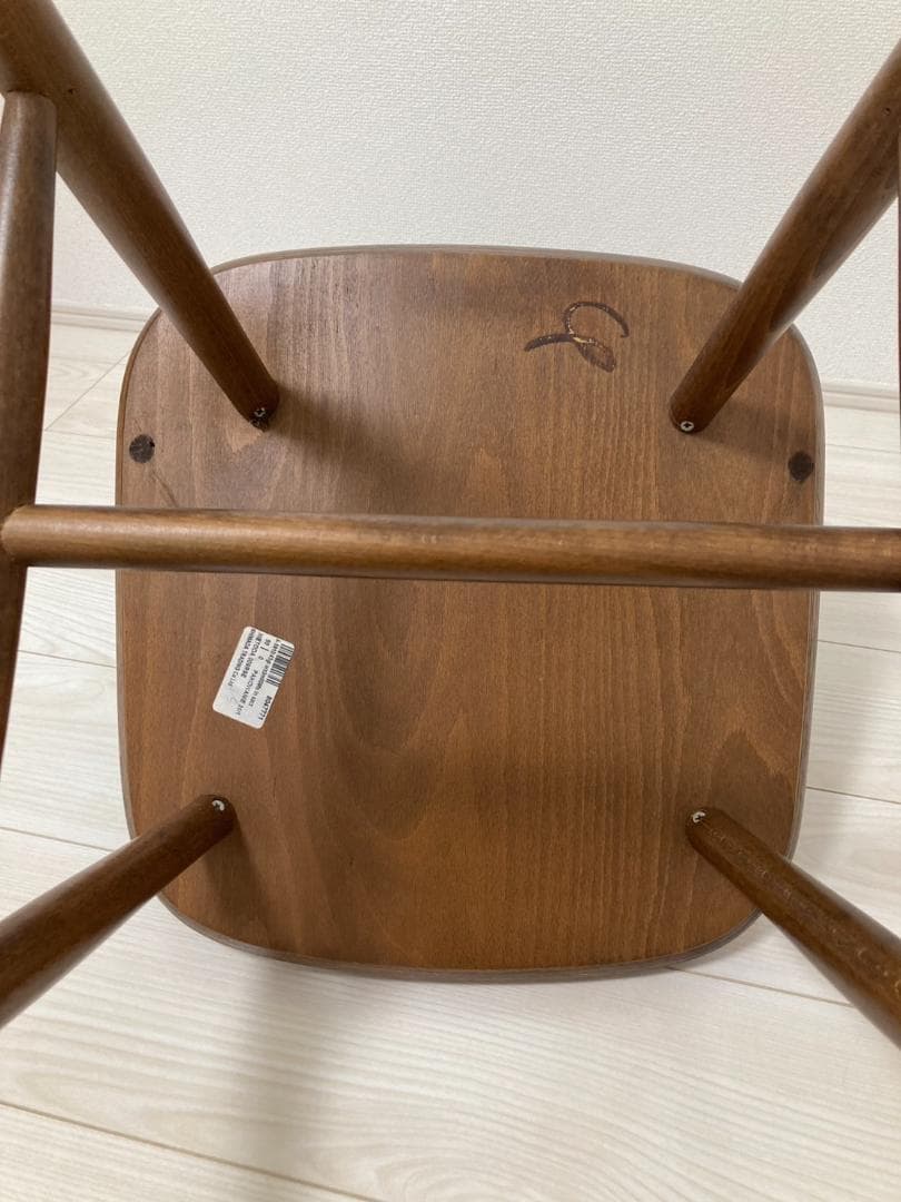 NOCE（ノーチェ）ダイニングチェア④（ウォールナット調）【送料込】