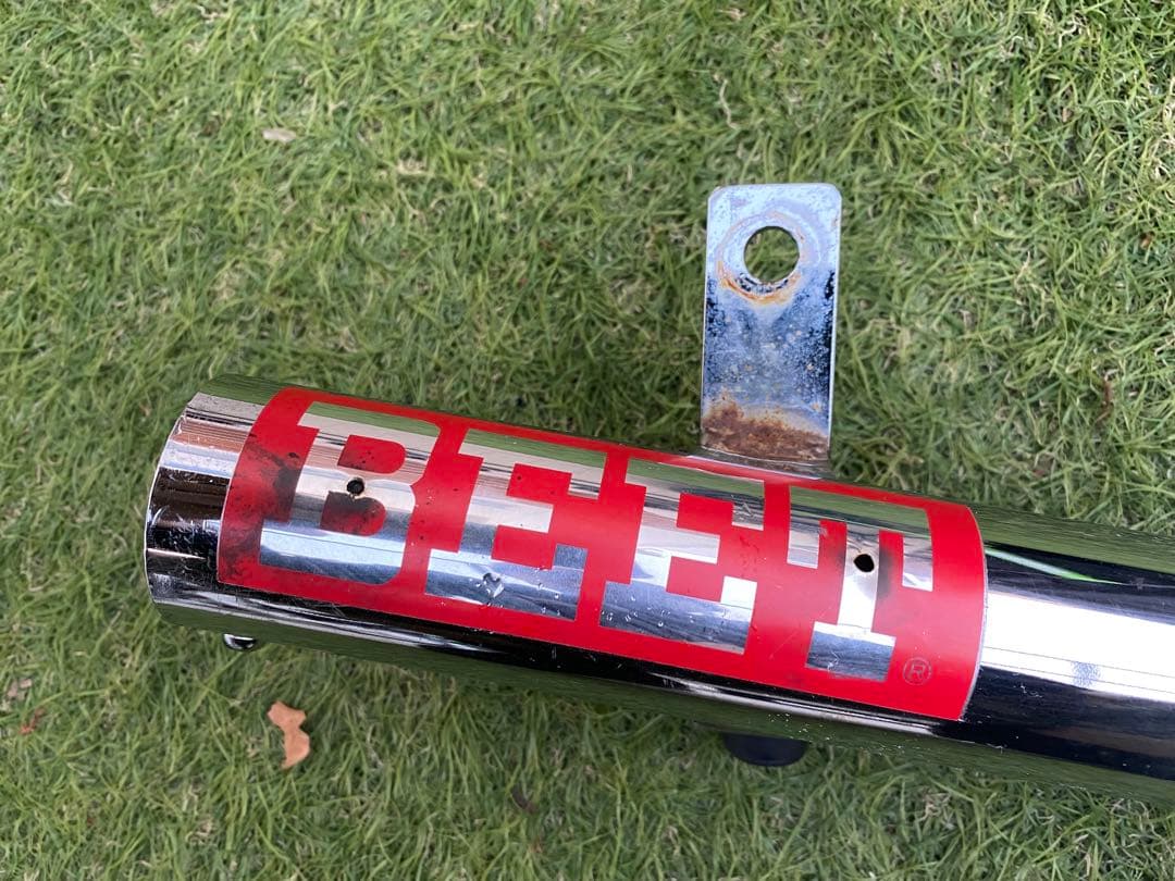 GN125 弾丸マフラー 当時物