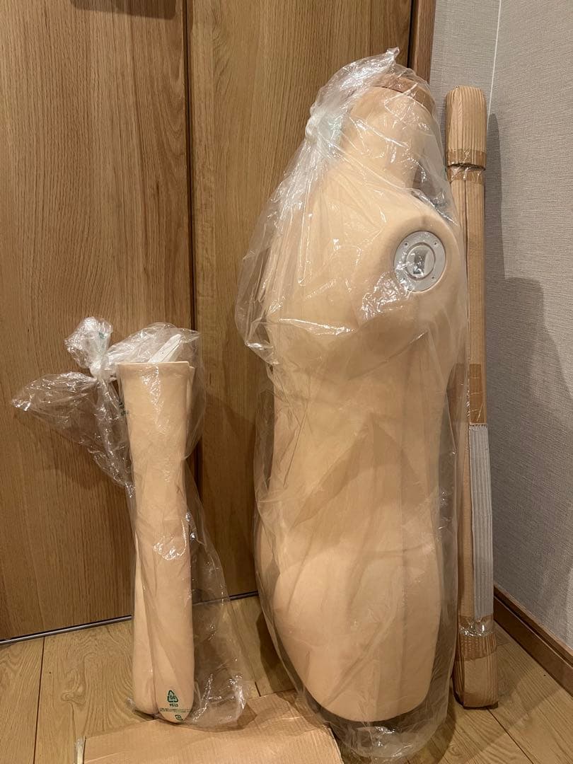 【まー】未使用 和装ボディ　和装トルソー　腕付き　マネキン