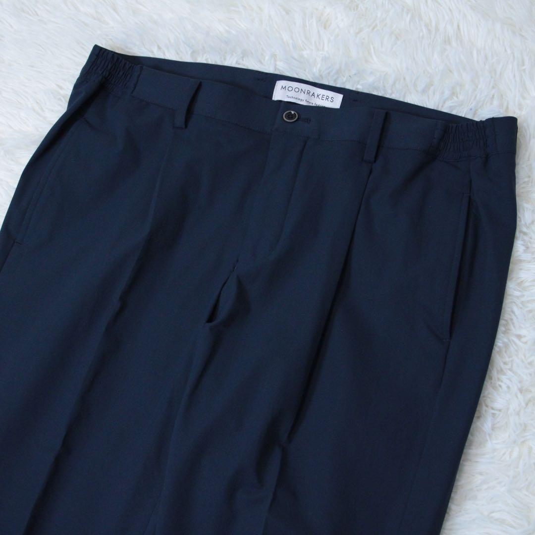 極美品 MOONRAKERS Ultimaflex2.0 セットアップ 紺 XL