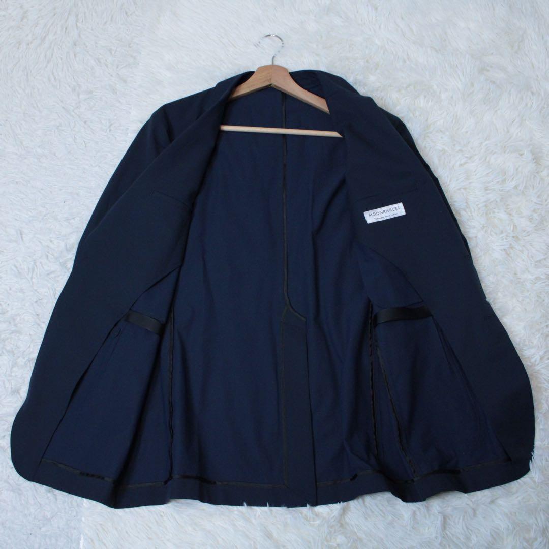 極美品 MOONRAKERS Ultimaflex2.0 セットアップ 紺 XL