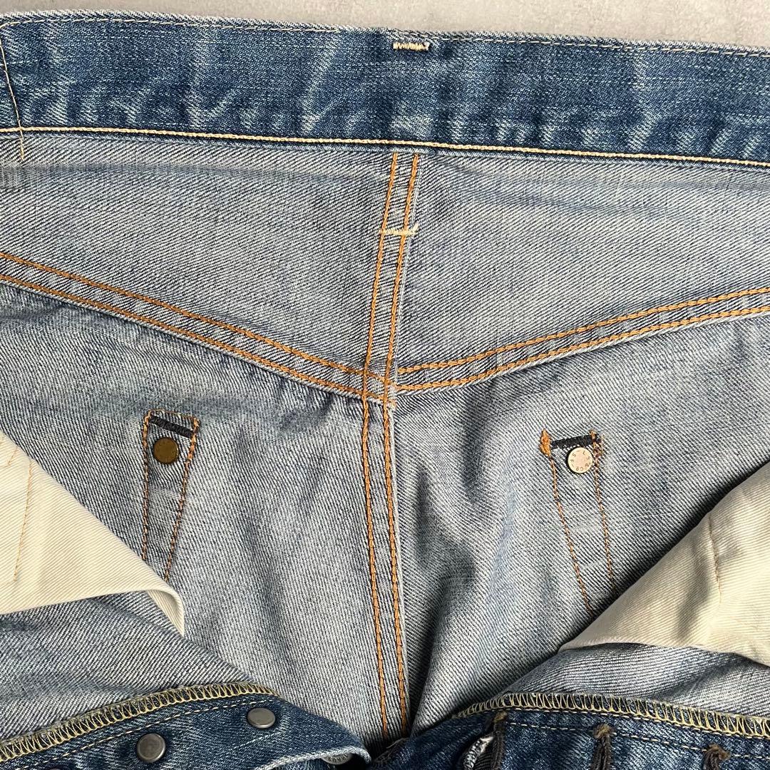 【雰囲気◎】LEVI‘S 501XX LVC1947 W36【鬼ヒゲハチノス】