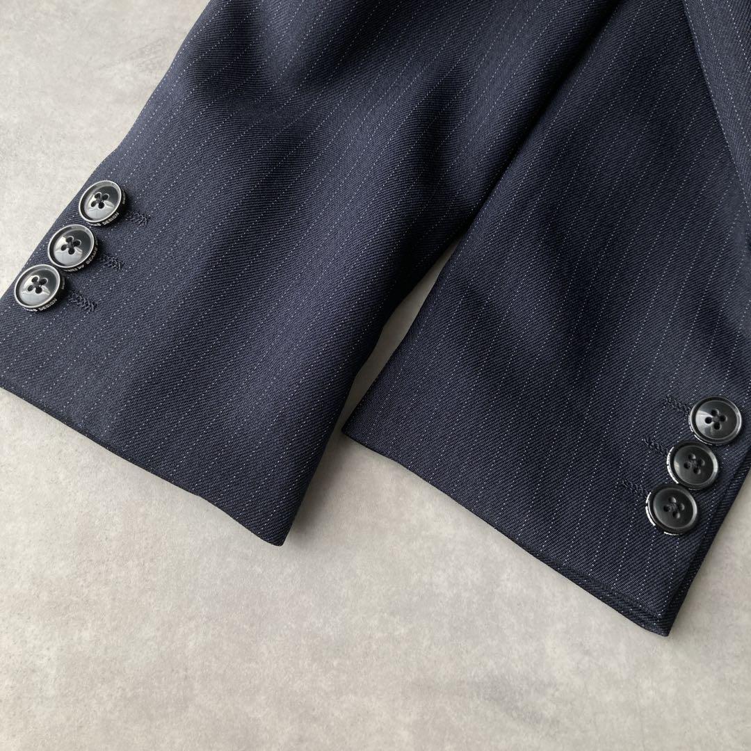 美品✨️ワルツバイビームスデザインスーツ 130 6点セット セットアップ 紺