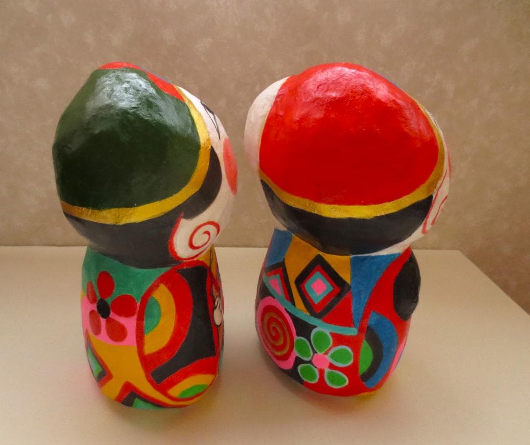 張り子人形　恵比須大黒様　ボムボムブリンさん専用