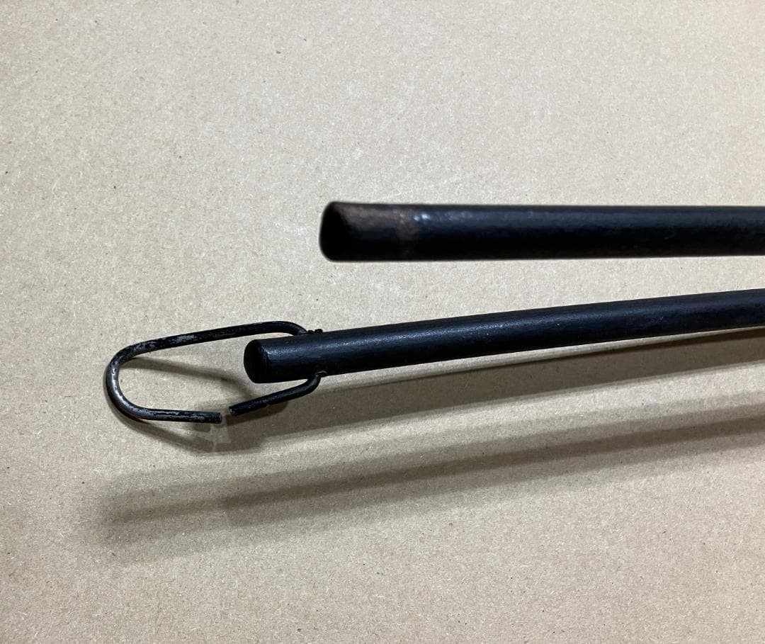 昭和レトロ　たい焼き器 　二丁焼き 　鋳物