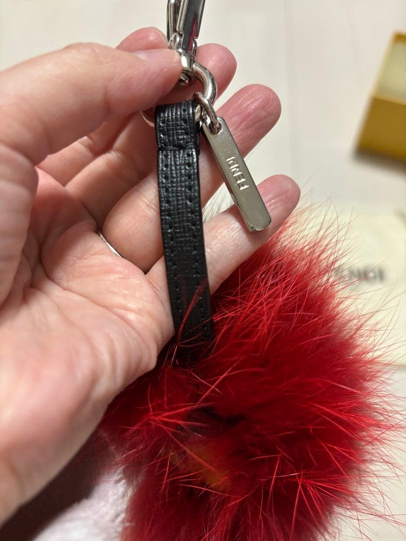 【美品】FENDI フェンディ モンスター バッグチャーム