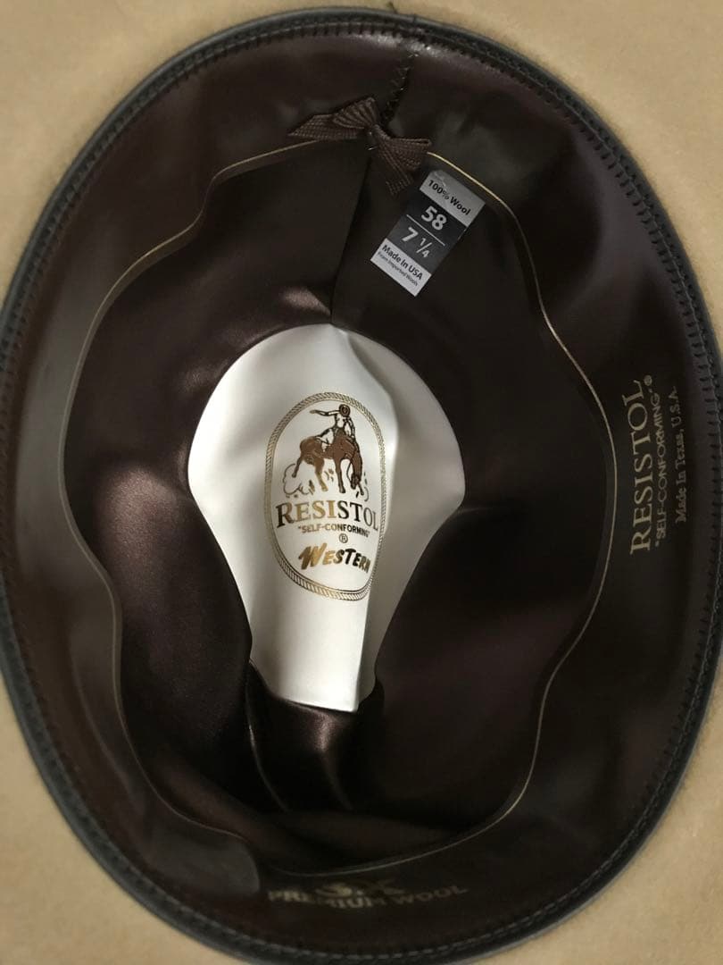 RESISTOL ハット　ケース付き