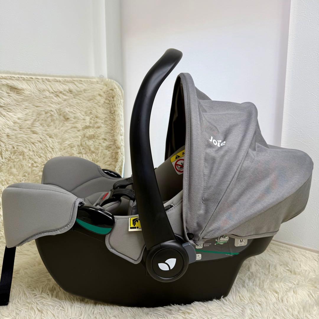 【極美品】 Joie i-Snug2 チャイルドシート 新生児対応 グレー
