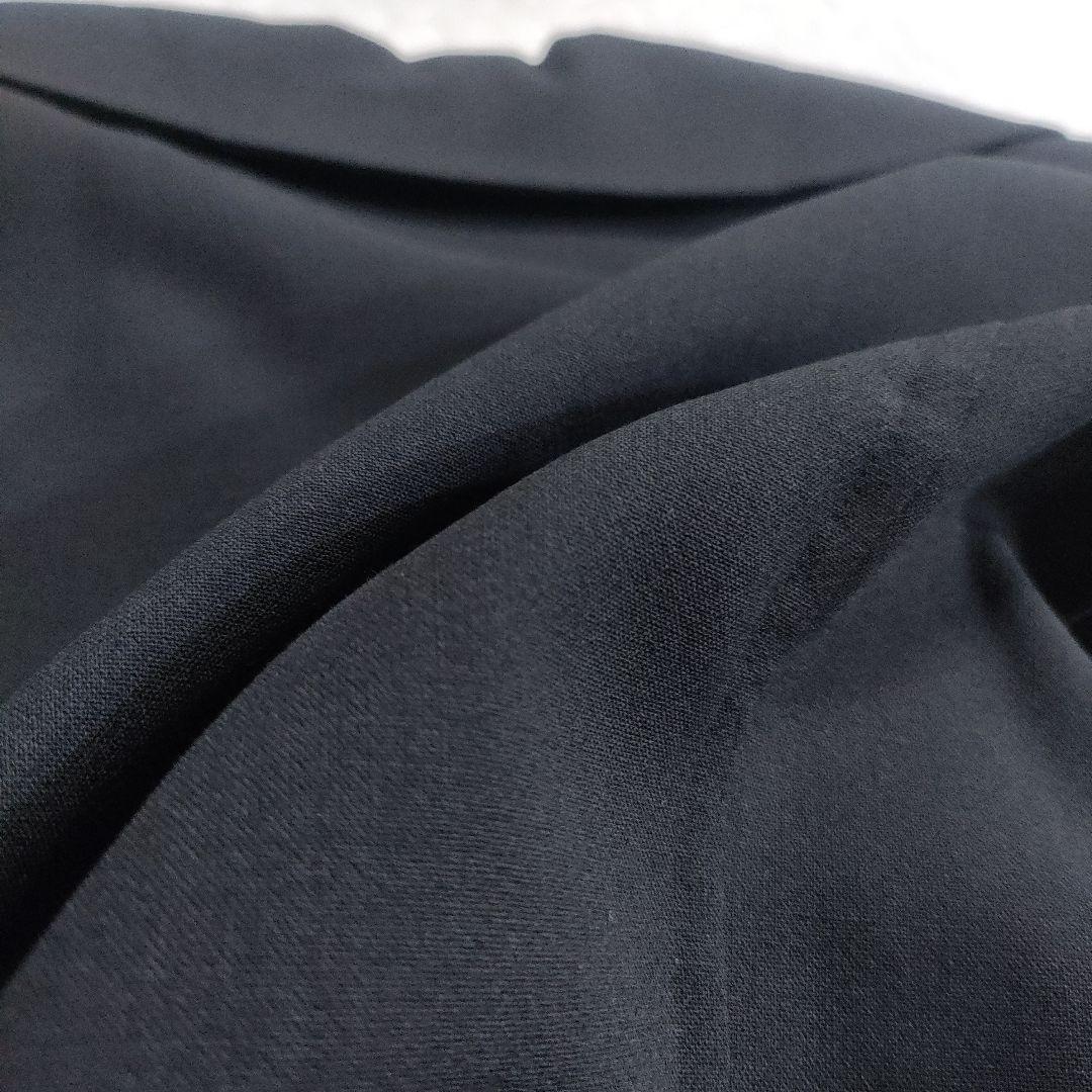 美品✨FOXEY　ショールカラーダブルジャケット　黒　ウッドボタン　38