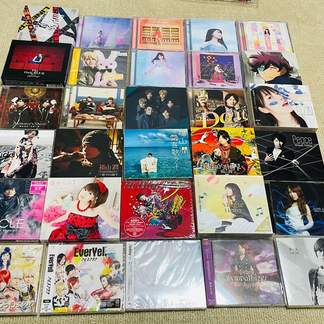 ノンジャンルアニメ声優等CD雑貨まとめ売り　180枚大量　【PH】