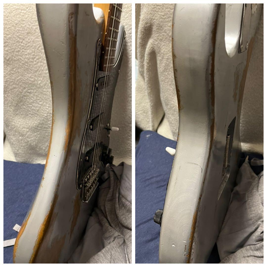 即発送 コンポーネントギター レリック仕様 ストラトタイプ