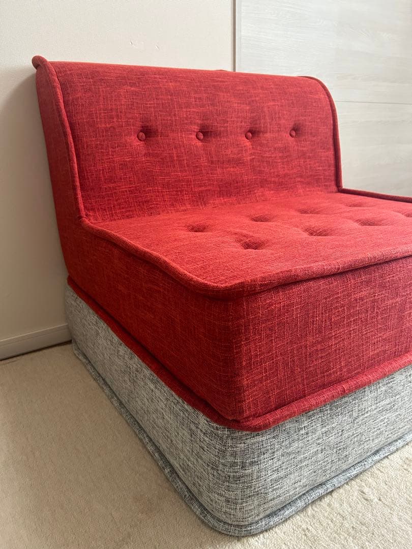 Yogibo Modju Top ヨギボー　モジュ　トップ　赤ソファ　家具