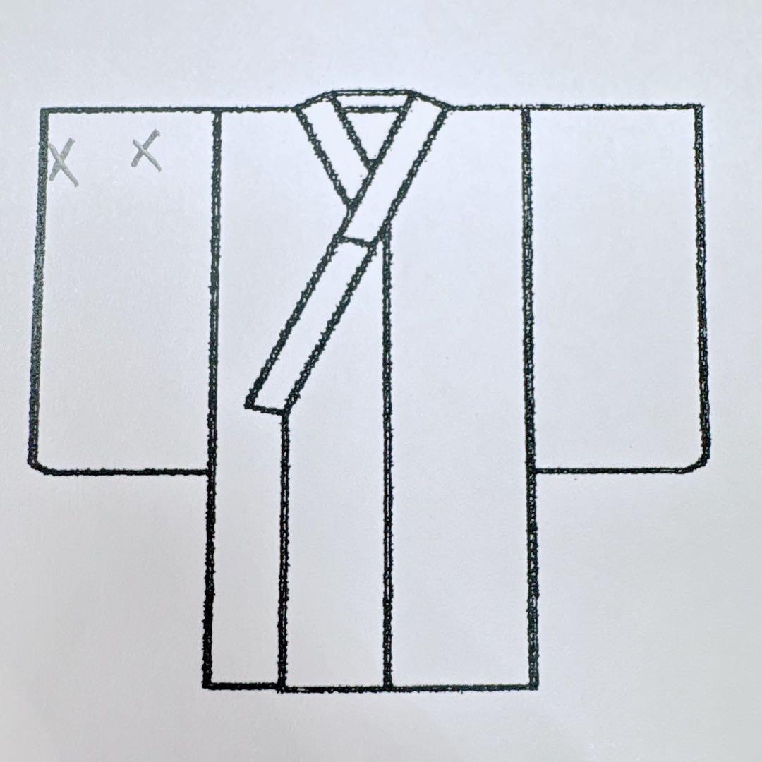 七五三　7歳女の子　フルセット　きもの　帯黒地　小物セット　簡単半襟　7280