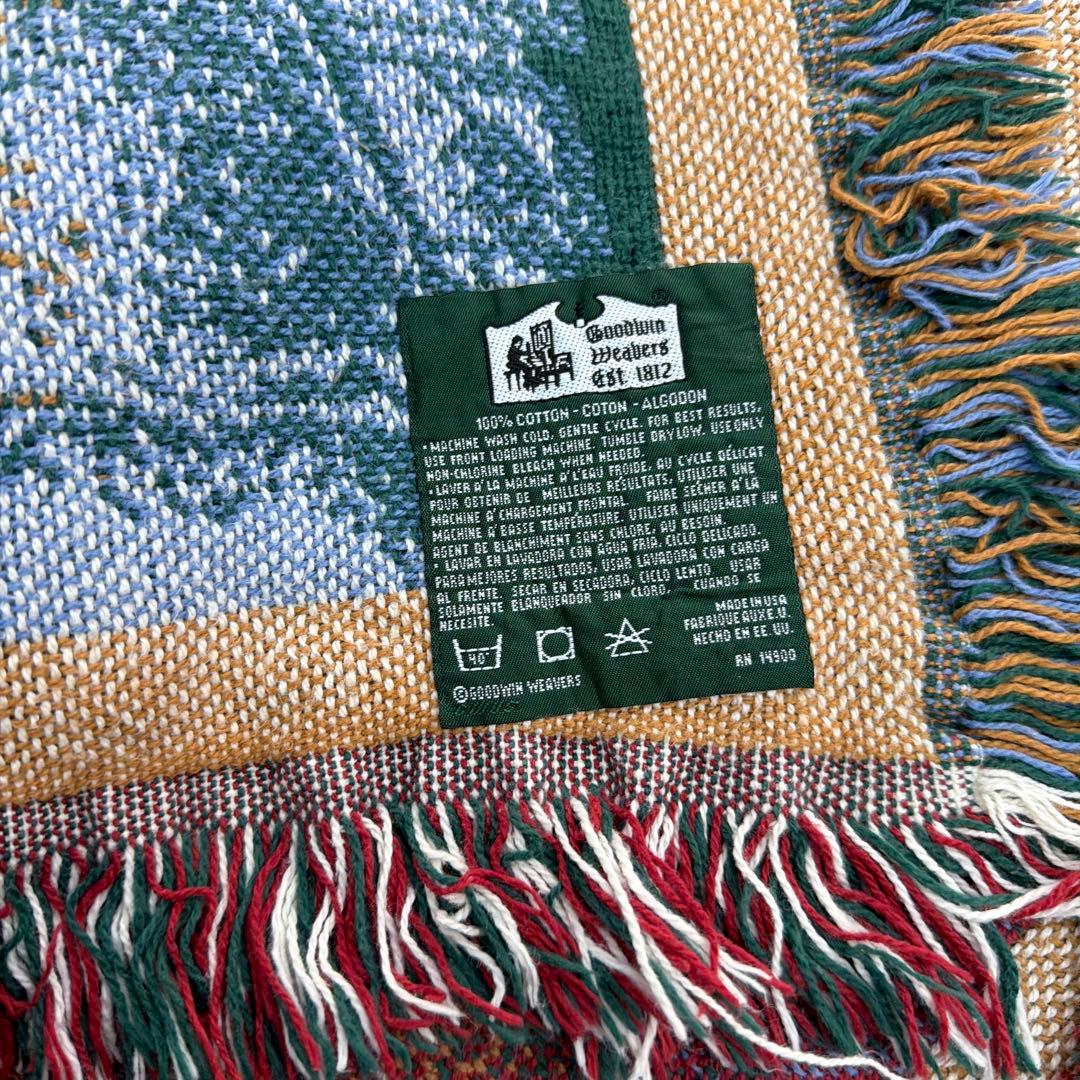 花　花壇　マルチカバー　ソファカバー　ヴィンテージラグ　172x126