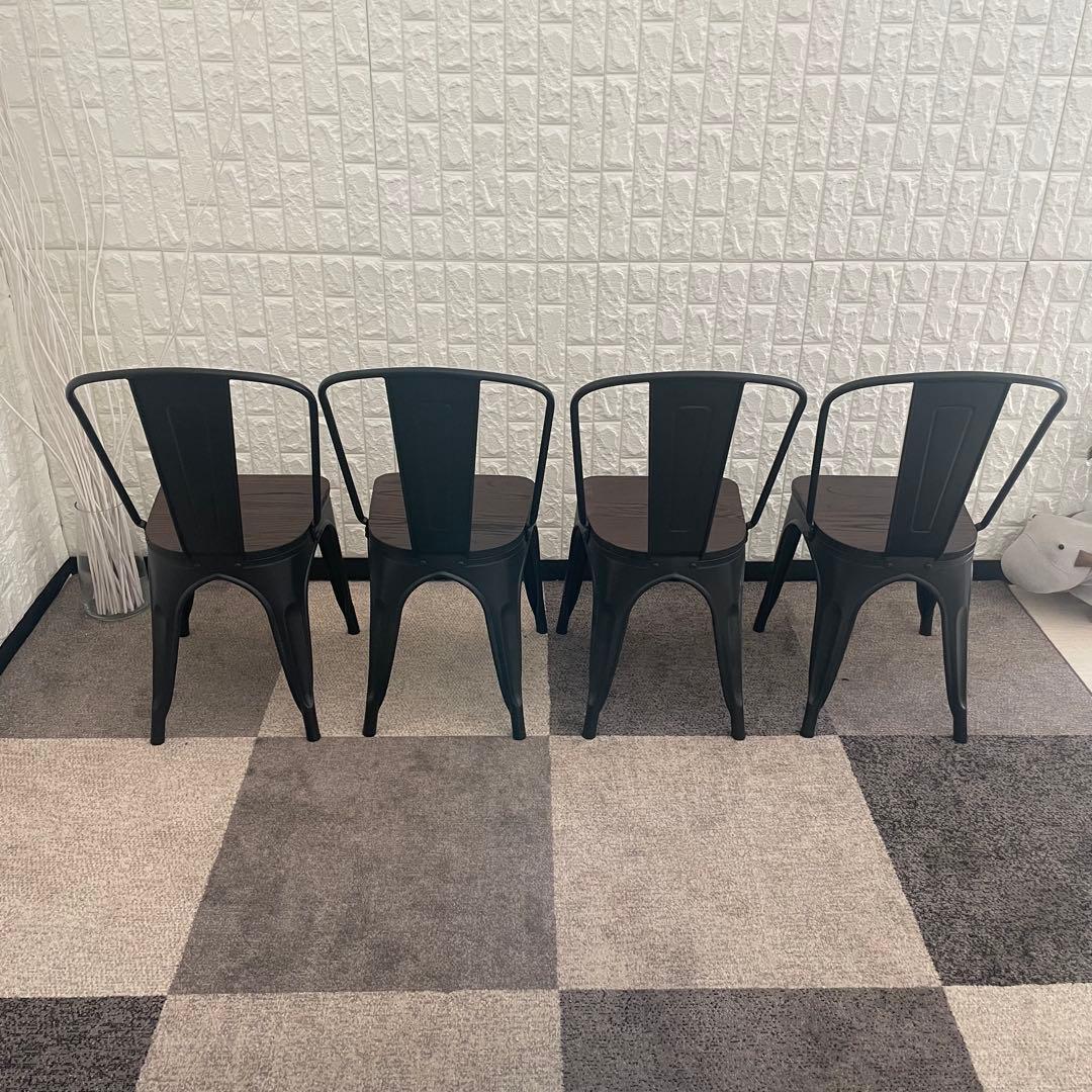 都内23区送料無料✨ 4人掛けダイニングテーブル✨イス4脚セット