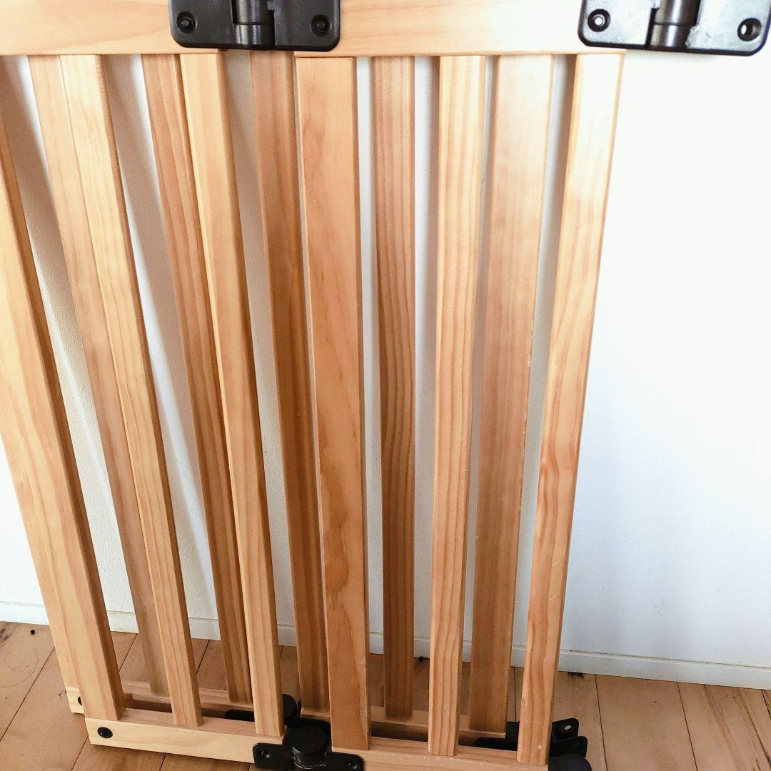 日本育児 おくだけドアーズwoody Lサイズ　拡張パネルで長さ調整OK