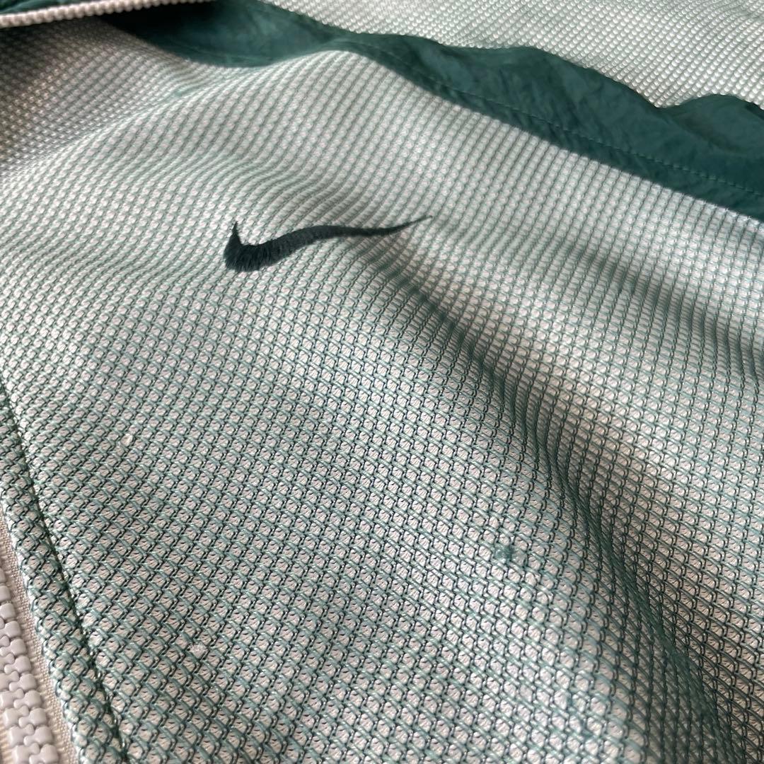 90's Nike ナイキ vintage 素材切替 ナイロンジャケット 短丈