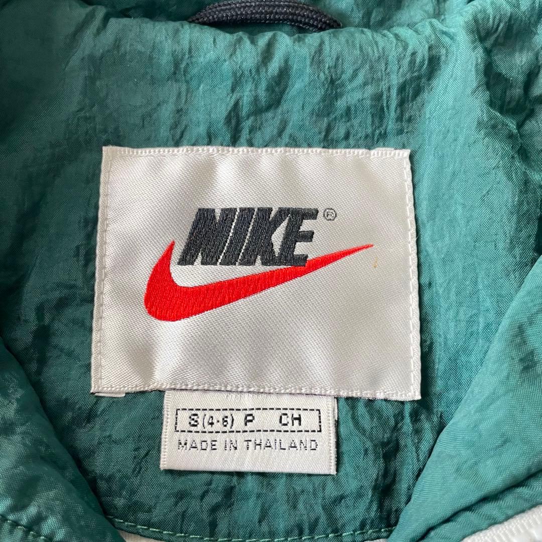 90's Nike ナイキ vintage 素材切替 ナイロンジャケット 短丈