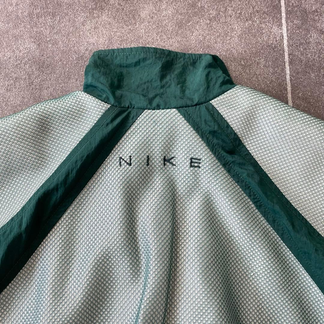 90's Nike ナイキ vintage 素材切替 ナイロンジャケット 短丈