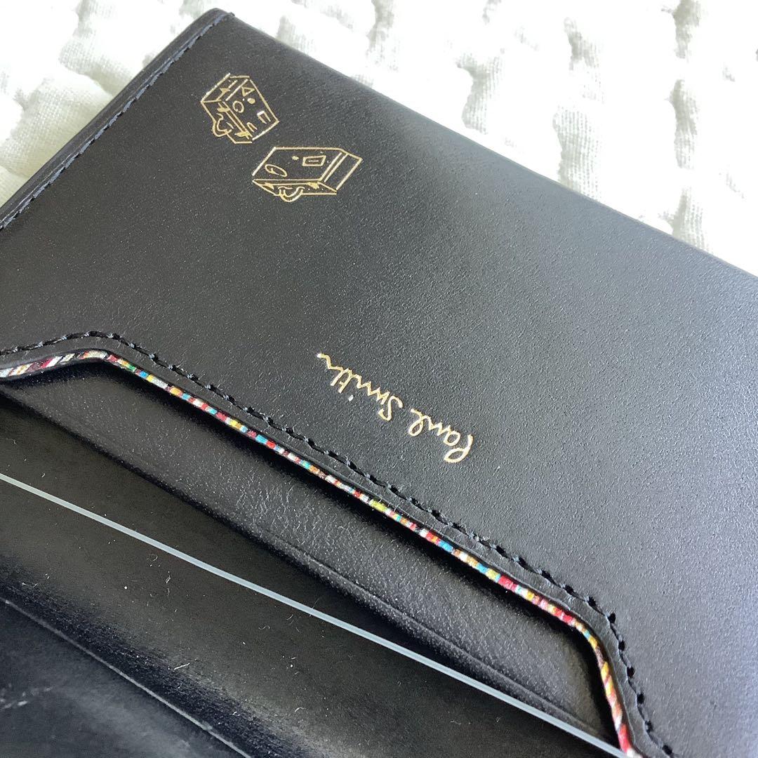 PaulSmith ポールスミス 名刺入 BPS523 ブラック 黒 トランク