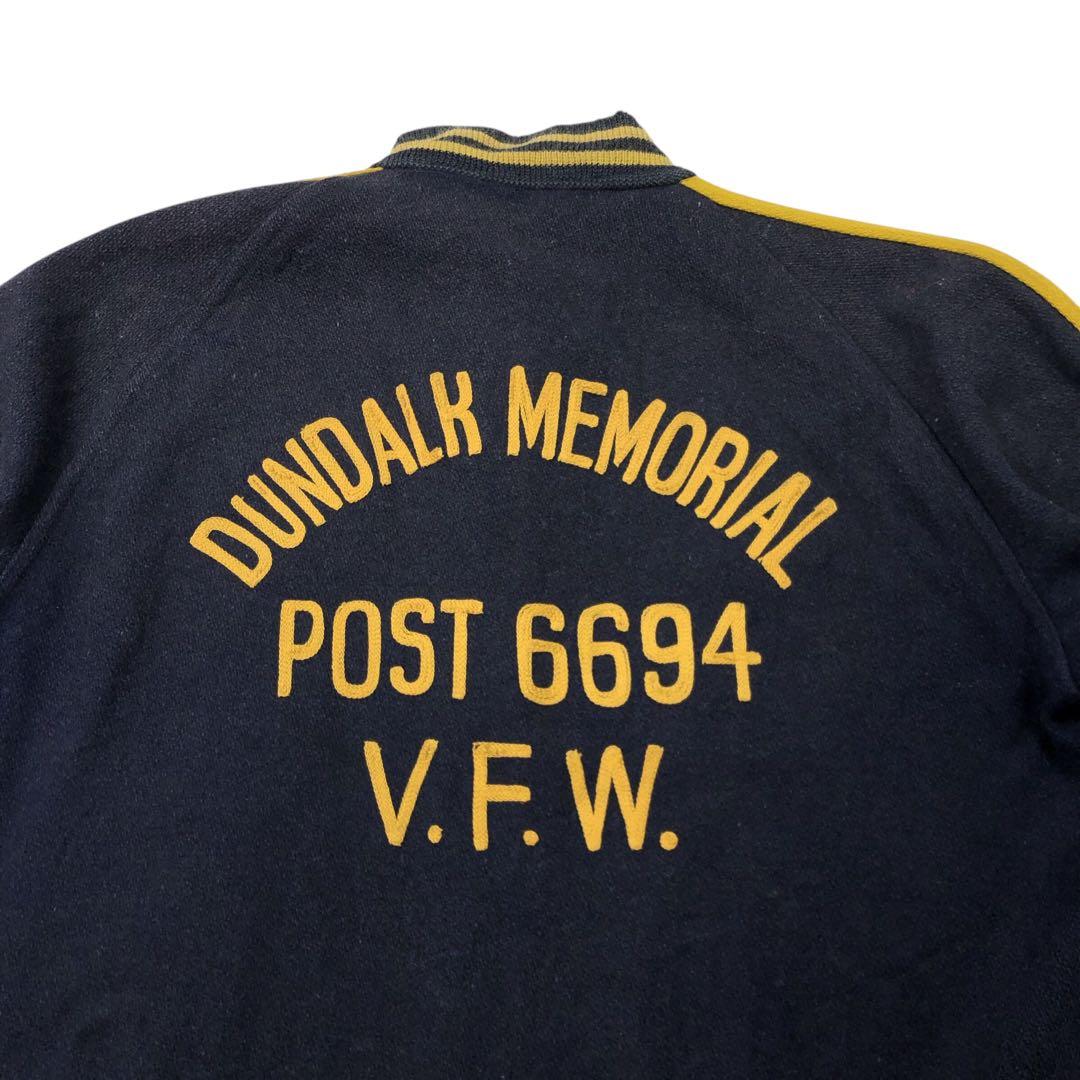 60s V.F.W.退役軍人会 スタジャン ヴィンテージ VFW ワッペン　XL