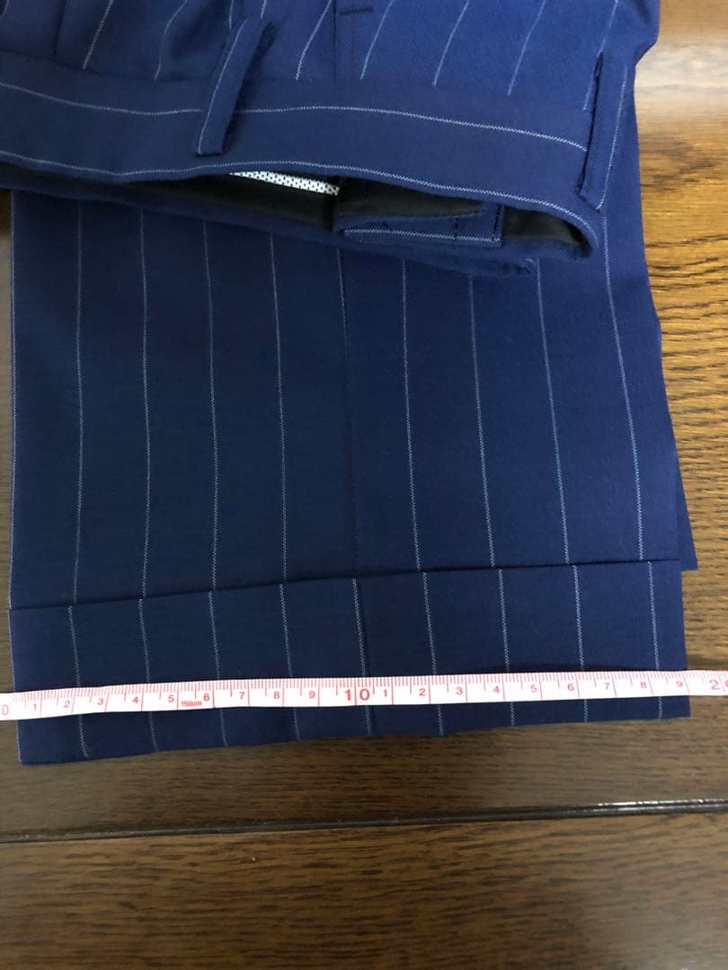 美品HANABISHI花菱オーダースリーピーススーツ