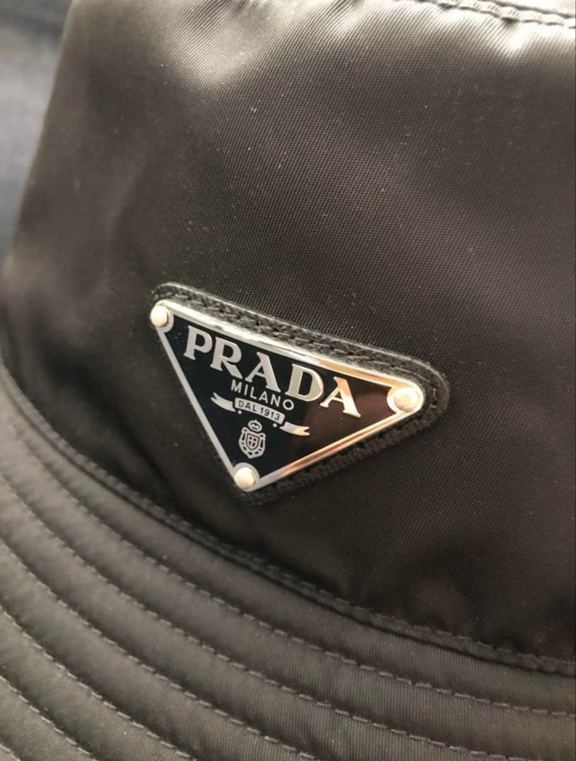 【最終値下げ】PRADA プラダ バケットハットRE-NYLON NFCタグ