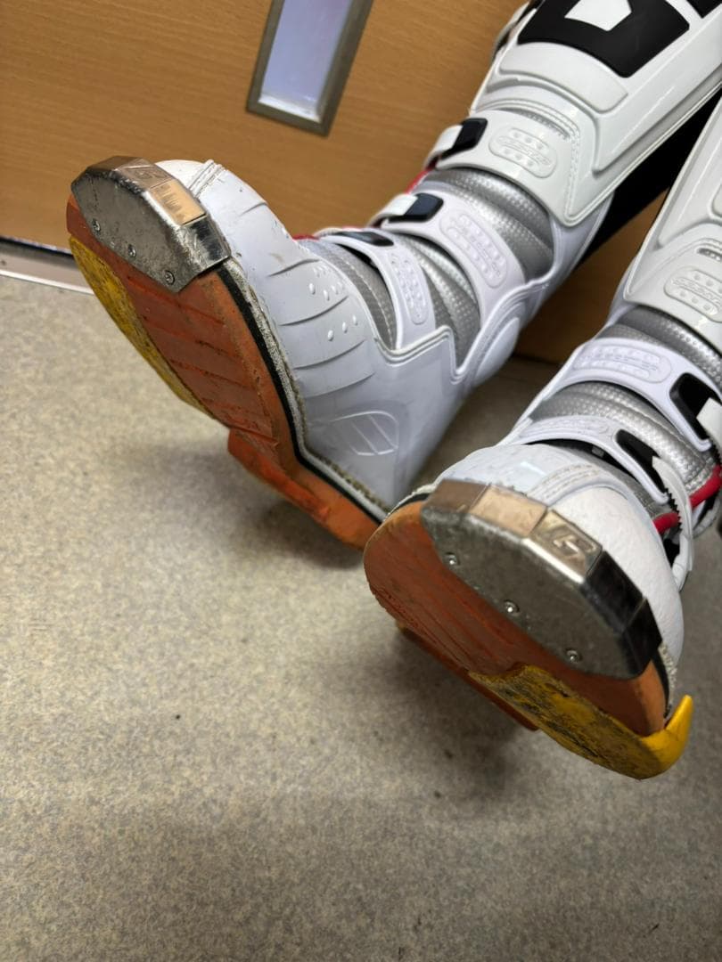 GAERNE CYPHER J オフロードブーツ ホワイト 26.5㎝ バイク