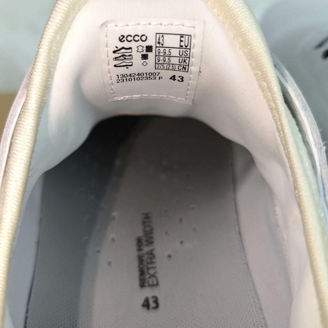 未使用級✨ エコー バイオム C4 ゴルフシューズ ゴアテックス 防水 ボア 白