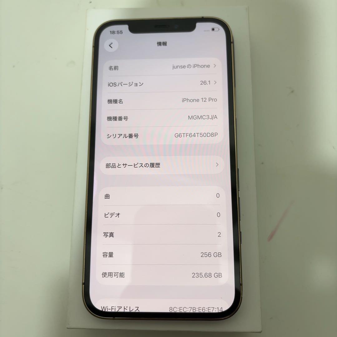 訳あり　早い者勝ち　[SIMフリー] iPhone 12pro 256GB