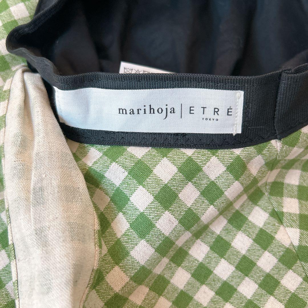 marihoja×ETRE TOKYO ギンガムチェック ハット　帽子
