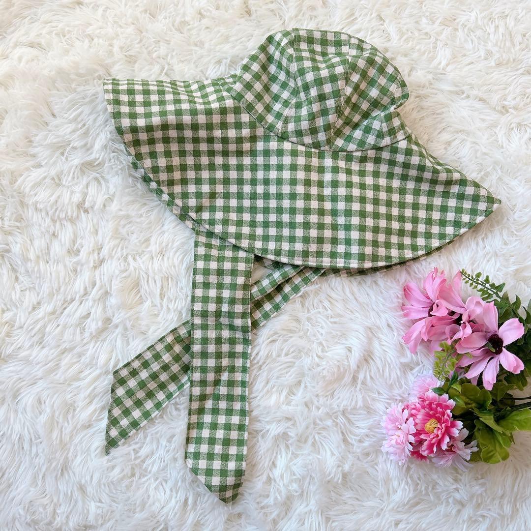 marihoja×ETRE TOKYO ギンガムチェック ハット　帽子